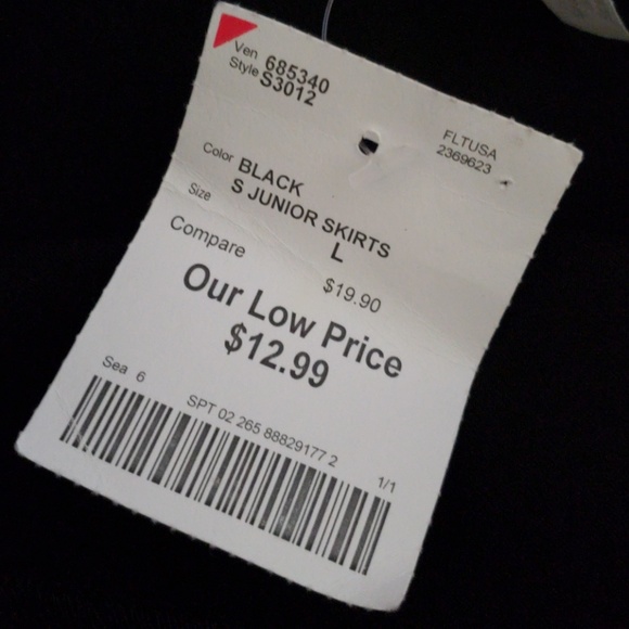 NWT Top 10 juniors skirt size L Jr. - Picture 4 of 7